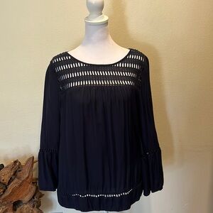 Ann Taylor Loft long sleeve blouse size M‎
